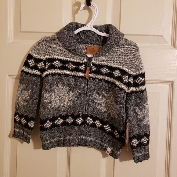 Canadiana Toddler Sweater 18-24M BNWT - Picture 4 of 4